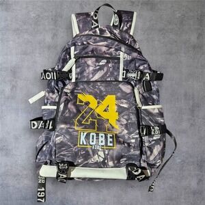 Kobe Bryant Limited Edition Black Mamba 24 Backpack LAKERS NBA Travel Gym School